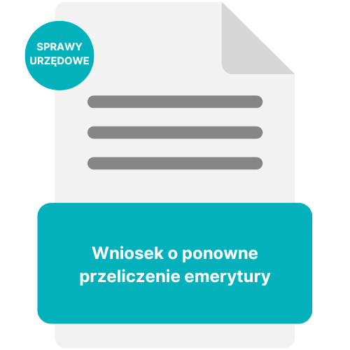 Wniosek o ponowne przeliczenie emerytury po wyroku Trybunału Konstytucyjnego z 4.06.2024 r.